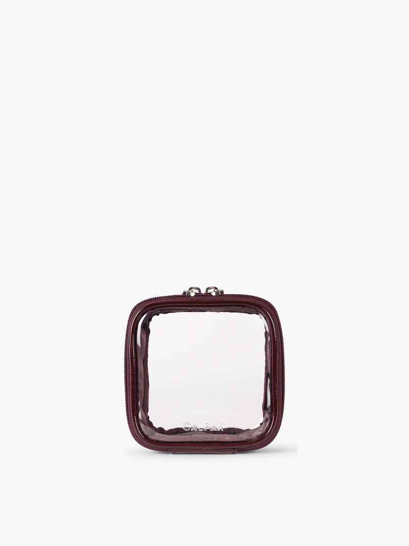 Tiny Clear Cosmetics Case